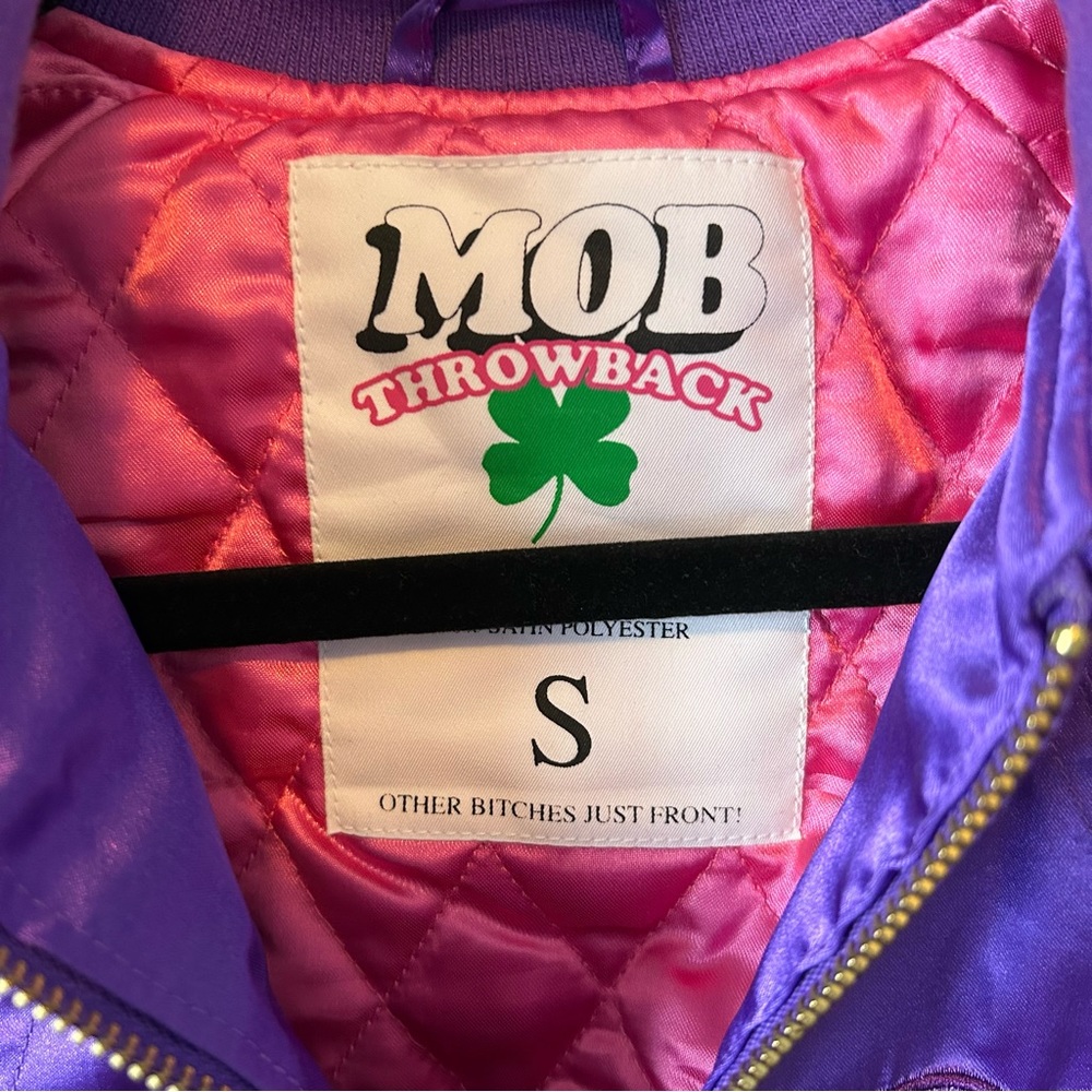 Married to the Mob ‘MOST OFFICIAL B’ Bomber Jacket MOB - Picture 3 of 6